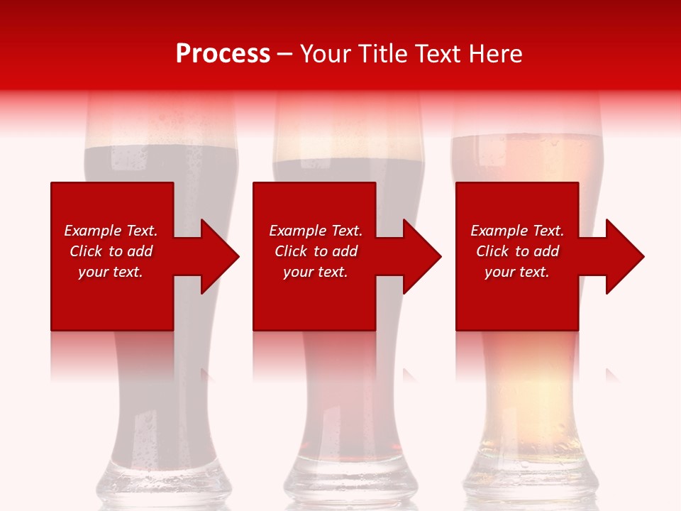 Bar Beaker Isolated PowerPoint Template