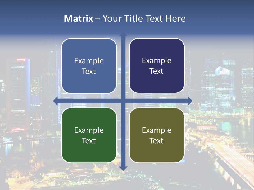 Black Place Asia PowerPoint Template