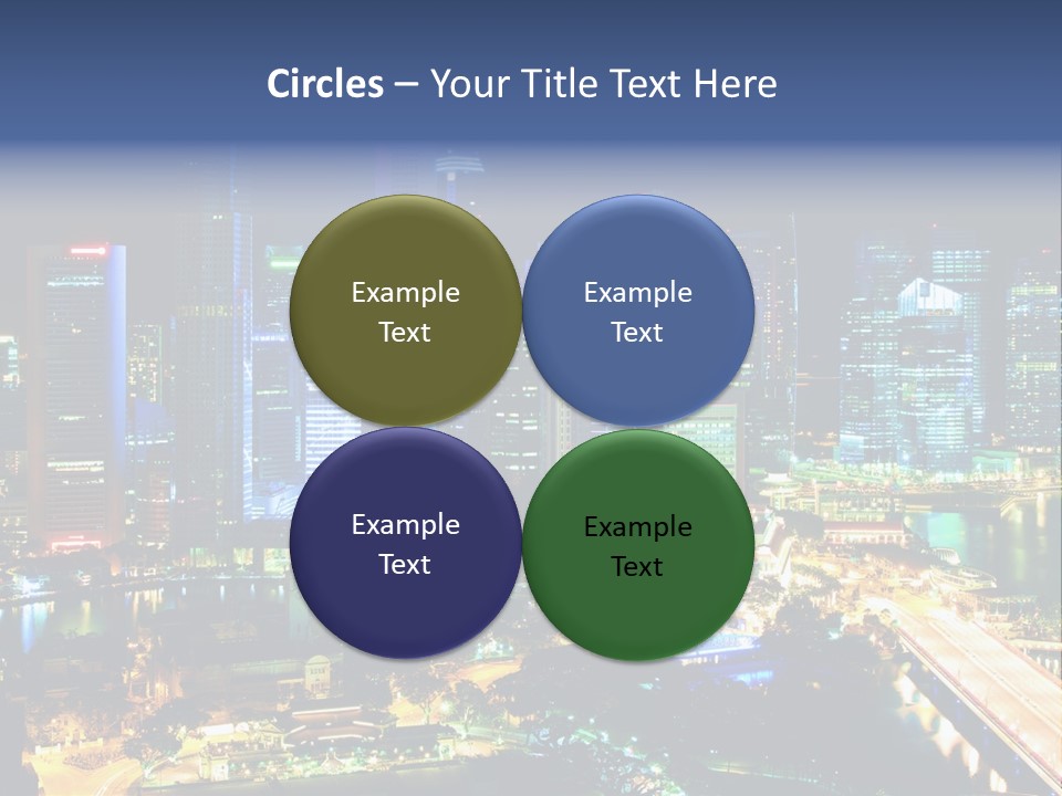 Black Place Asia PowerPoint Template