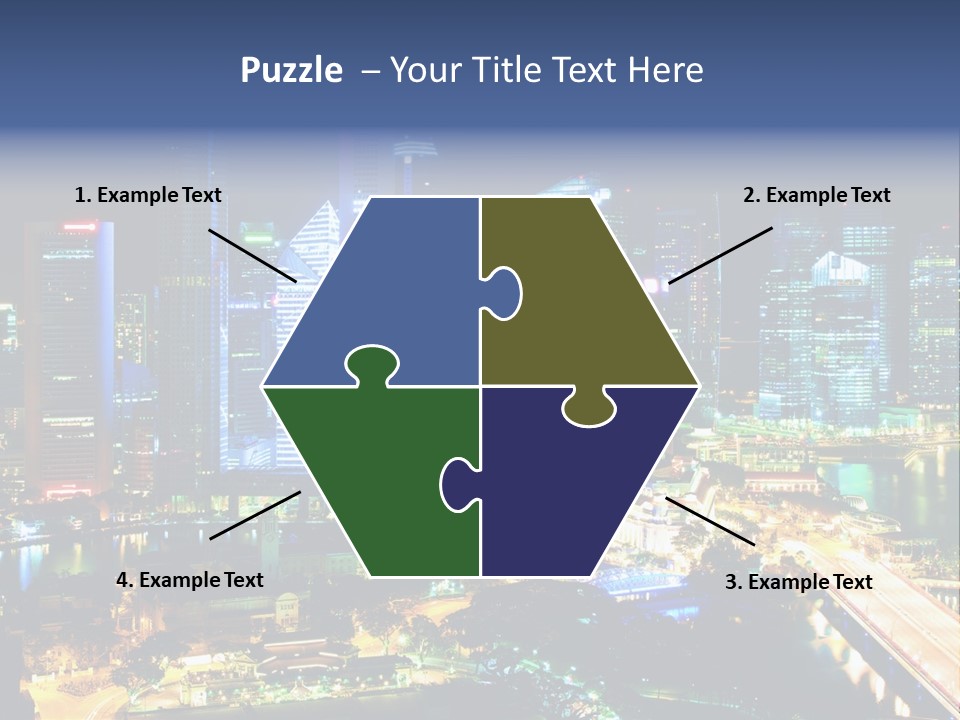 Black Place Asia PowerPoint Template