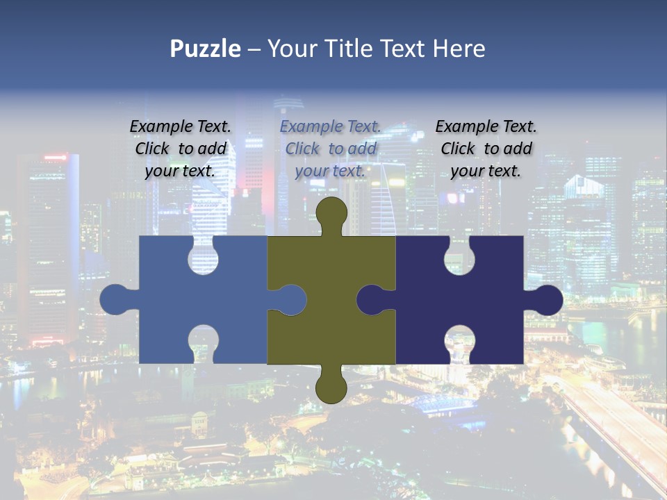 Black Place Asia PowerPoint Template