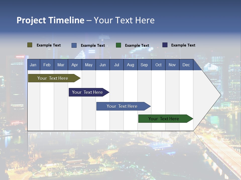 Black Place Asia PowerPoint Template