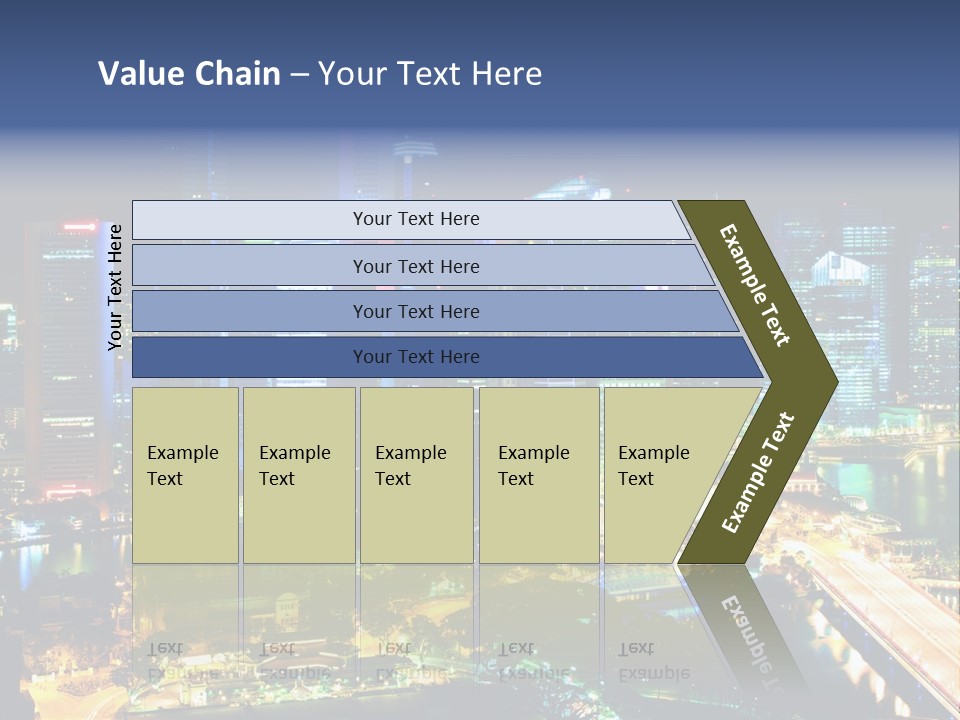 Black Place Asia PowerPoint Template