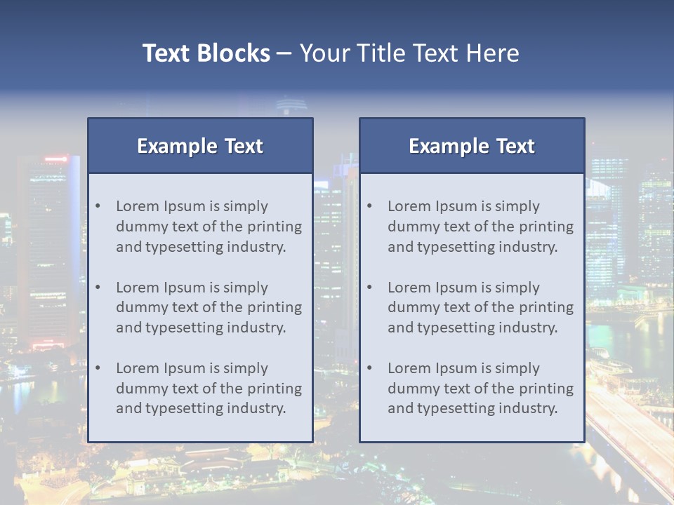 Black Place Asia PowerPoint Template
