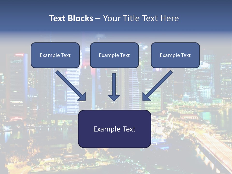 Black Place Asia PowerPoint Template