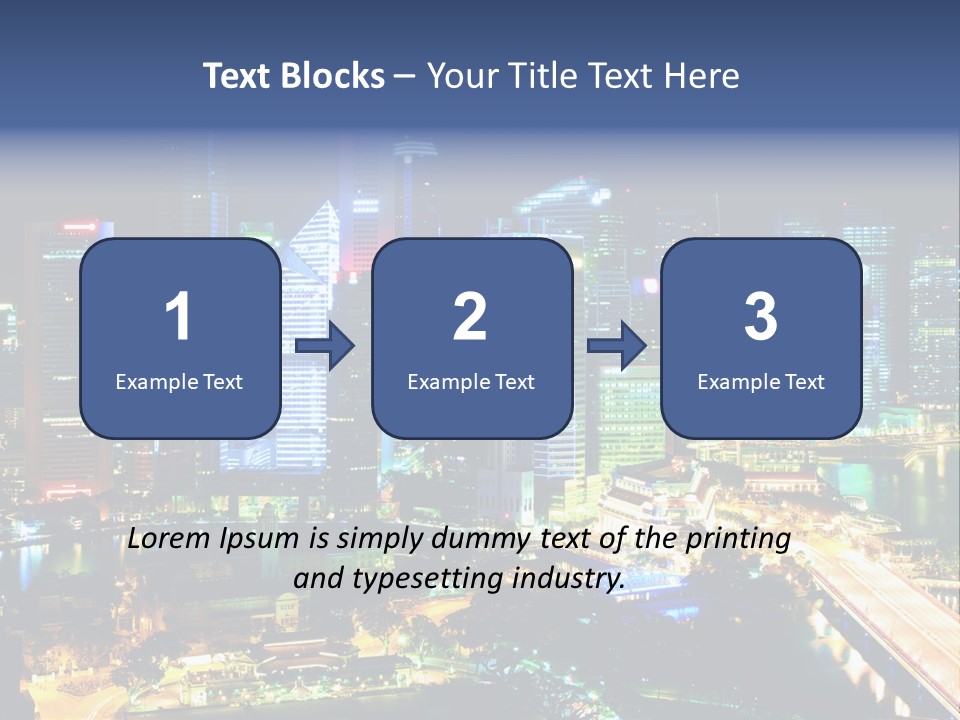 Black Place Asia PowerPoint Template
