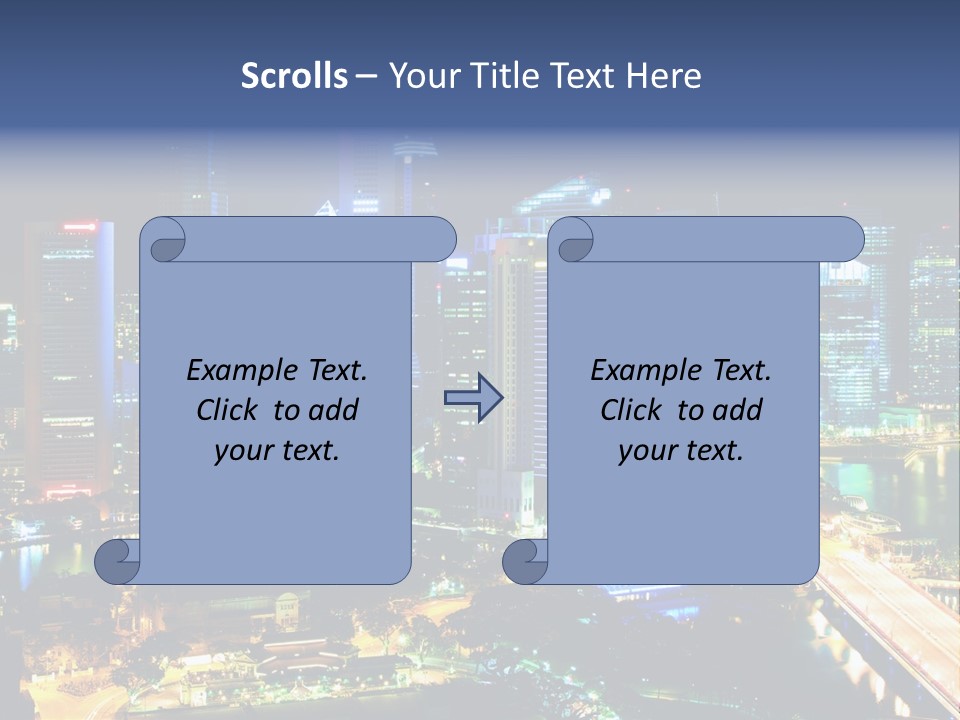 Black Place Asia PowerPoint Template