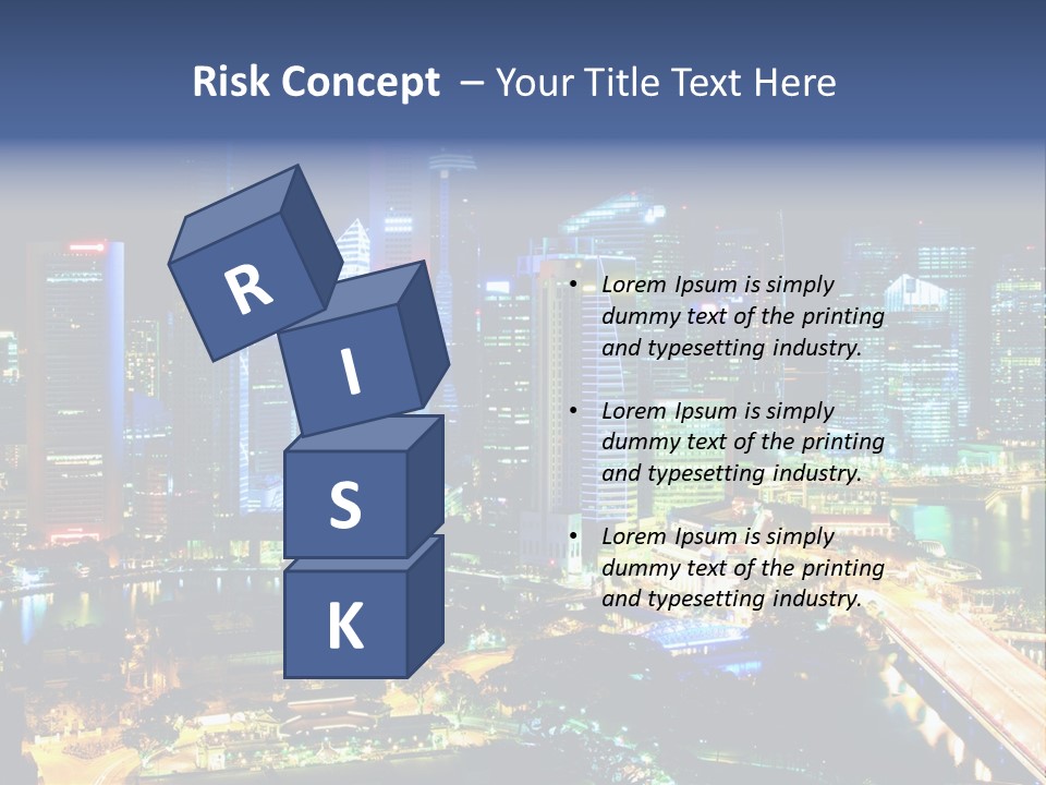 Black Place Asia PowerPoint Template