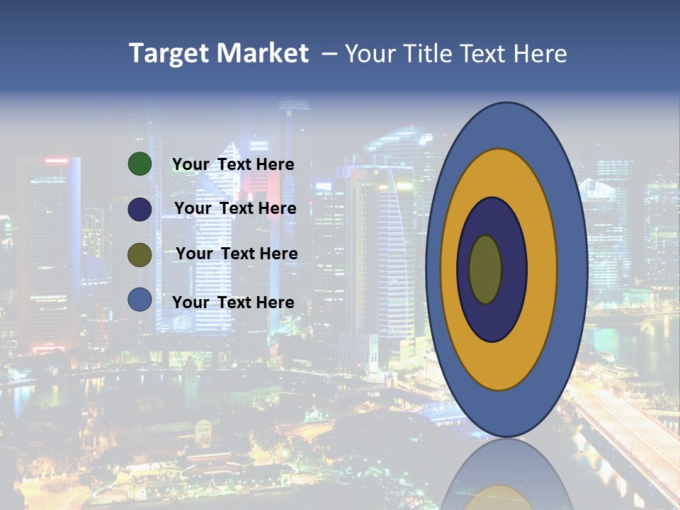 Black Place Asia PowerPoint Template