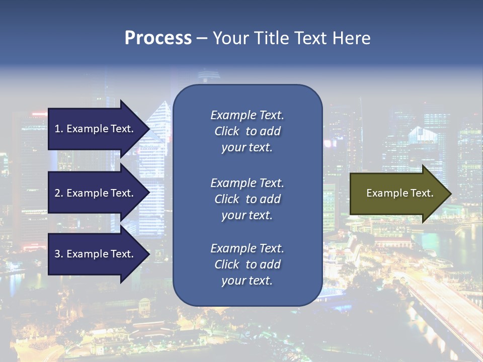 Black Place Asia PowerPoint Template