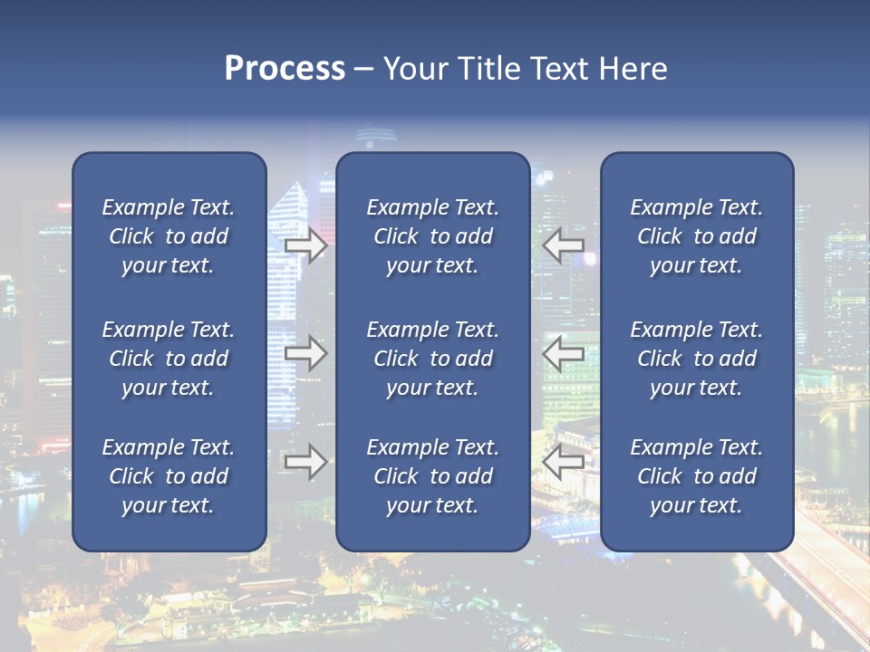 Black Place Asia PowerPoint Template