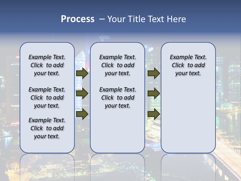 Black Place Asia PowerPoint Template