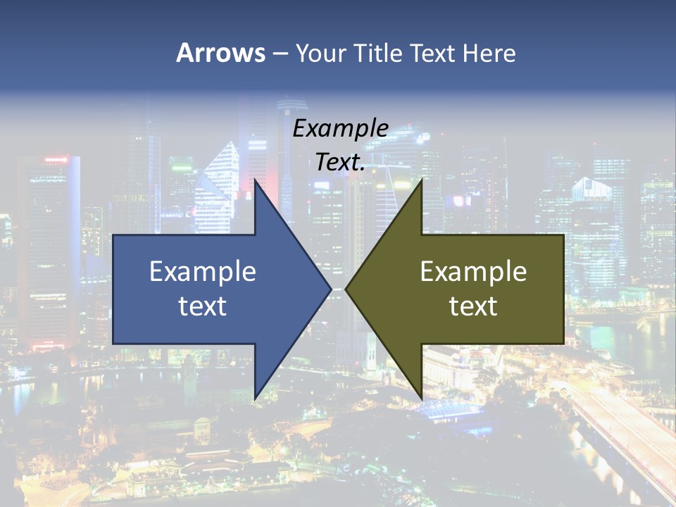 Black Place Asia PowerPoint Template