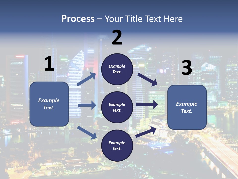 Black Place Asia PowerPoint Template