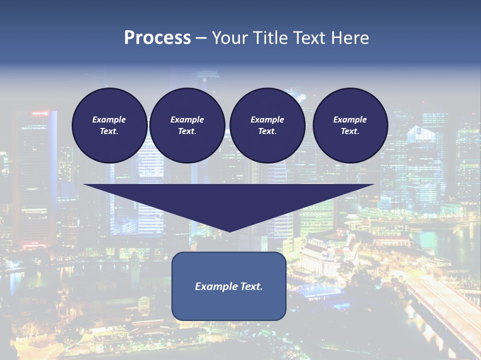 Black Place Asia PowerPoint Template