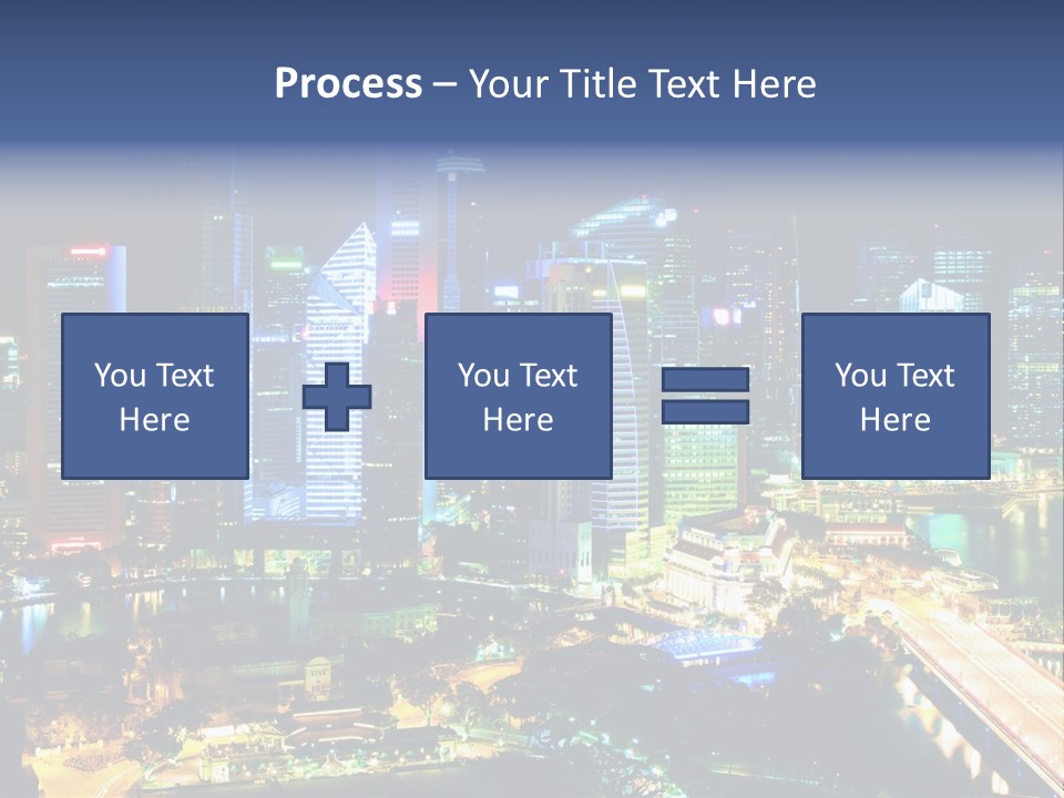Black Place Asia PowerPoint Template