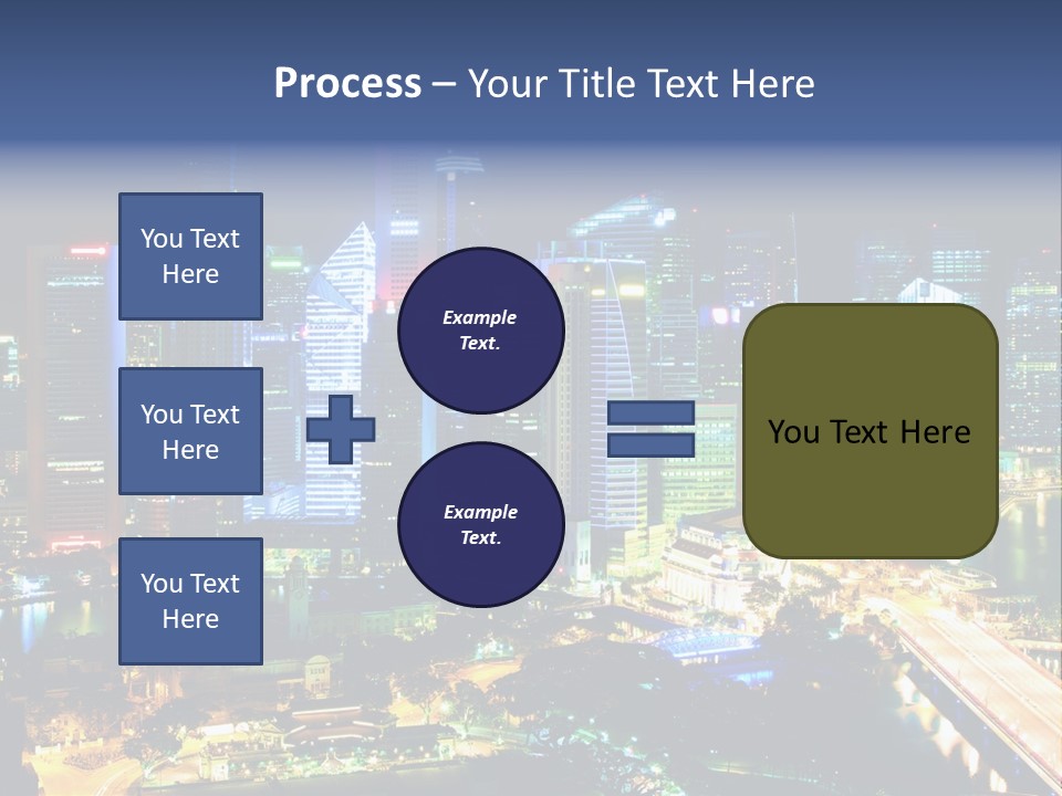 Black Place Asia PowerPoint Template