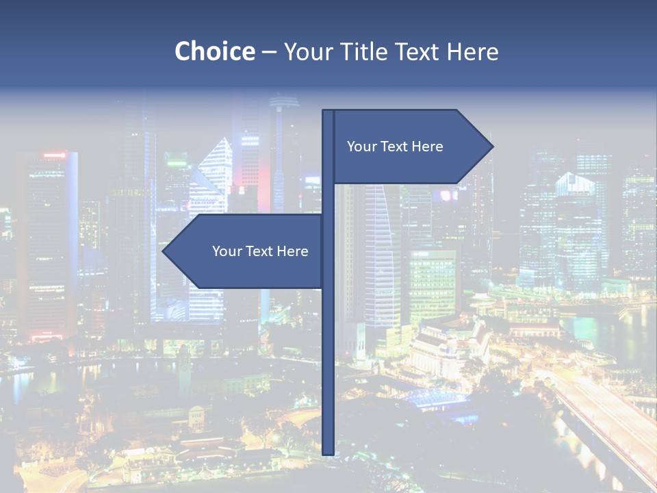 Black Place Asia PowerPoint Template