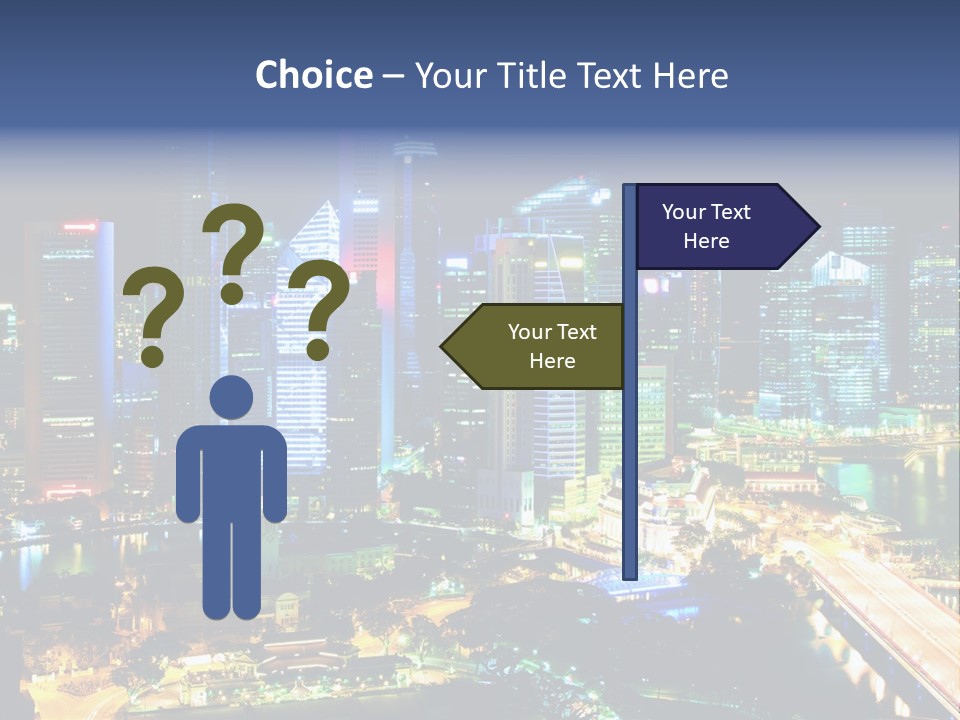 Black Place Asia PowerPoint Template