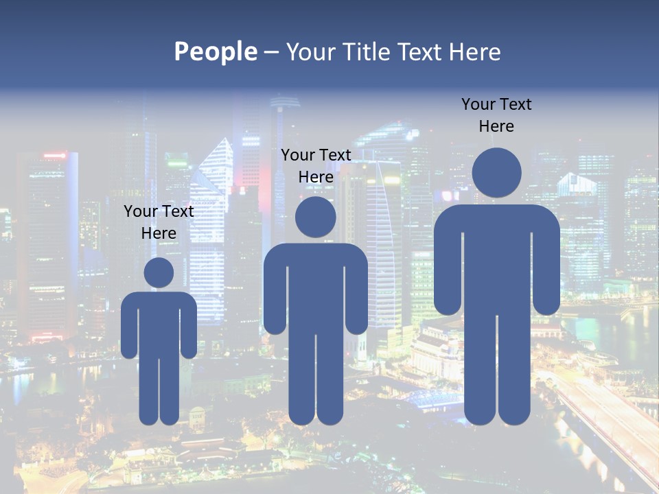 Black Place Asia PowerPoint Template