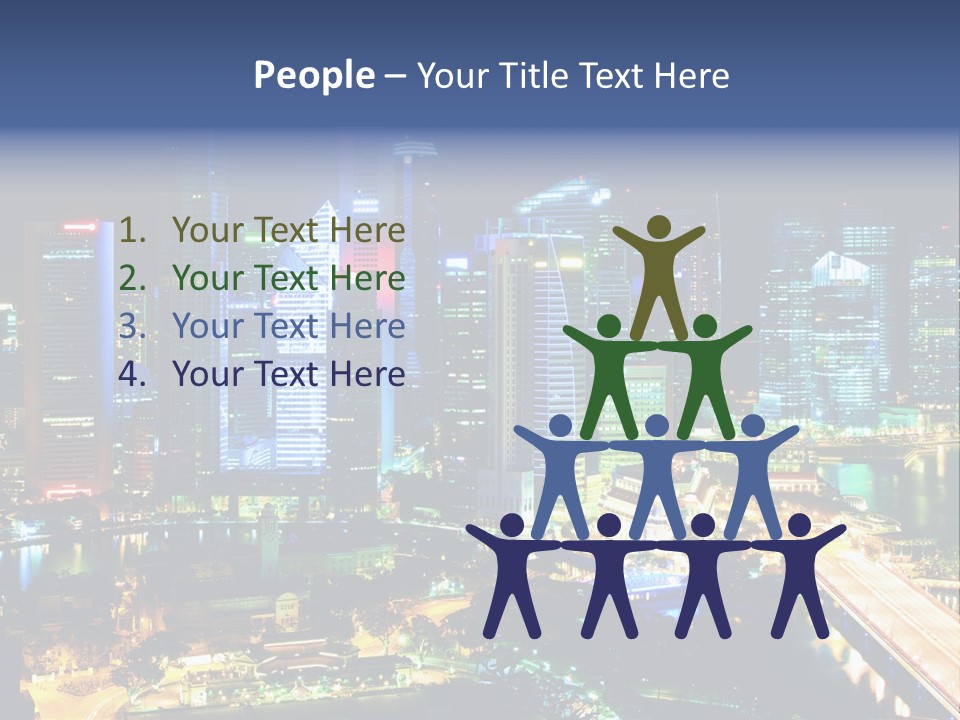 Black Place Asia PowerPoint Template