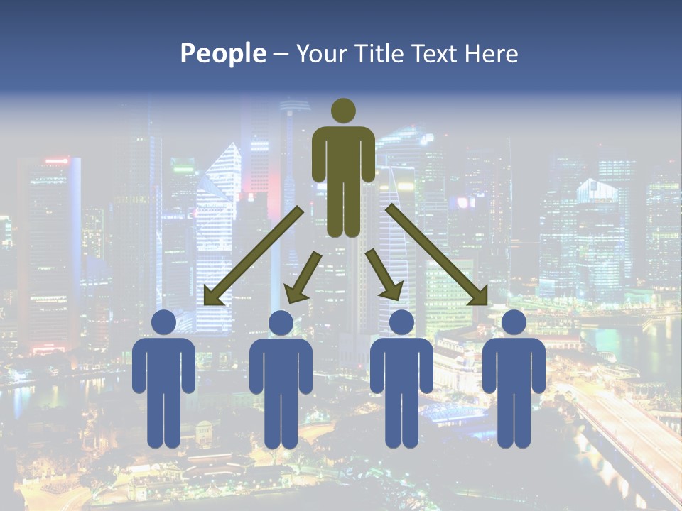 Black Place Asia PowerPoint Template