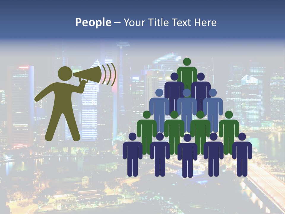 Black Place Asia PowerPoint Template