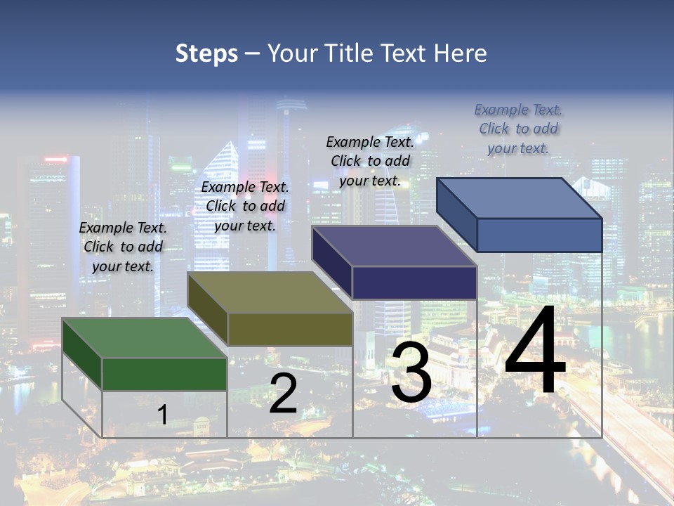 Black Place Asia PowerPoint Template