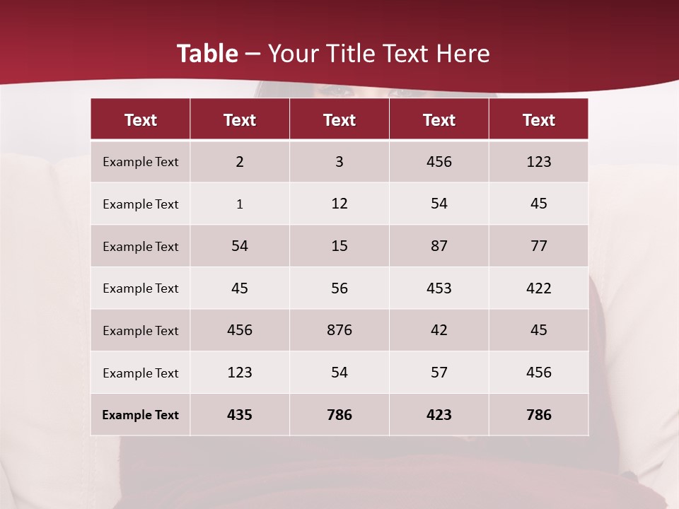 A Woman Sitting On A Couch Holding A Cup Of Coffee PowerPoint Template