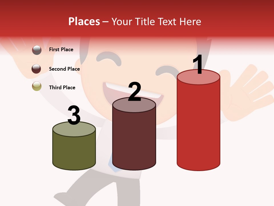 Cheerful Worker Comedy PowerPoint Template