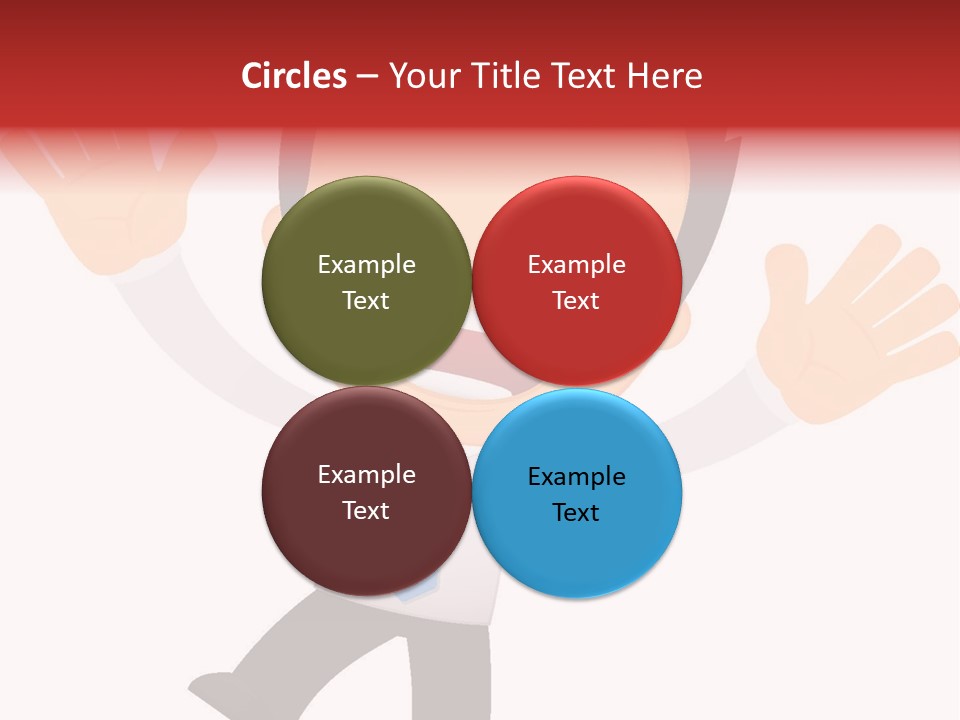 Cheerful Worker Comedy PowerPoint Template