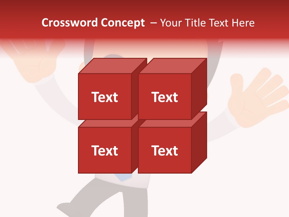 Cheerful Worker Comedy PowerPoint Template