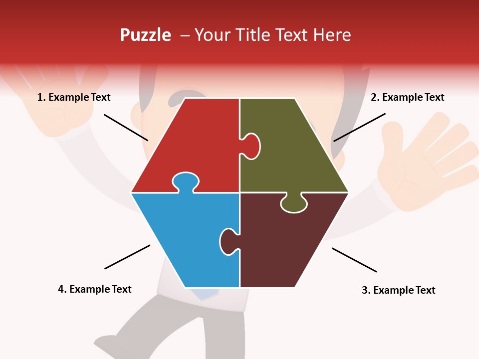 Cheerful Worker Comedy PowerPoint Template