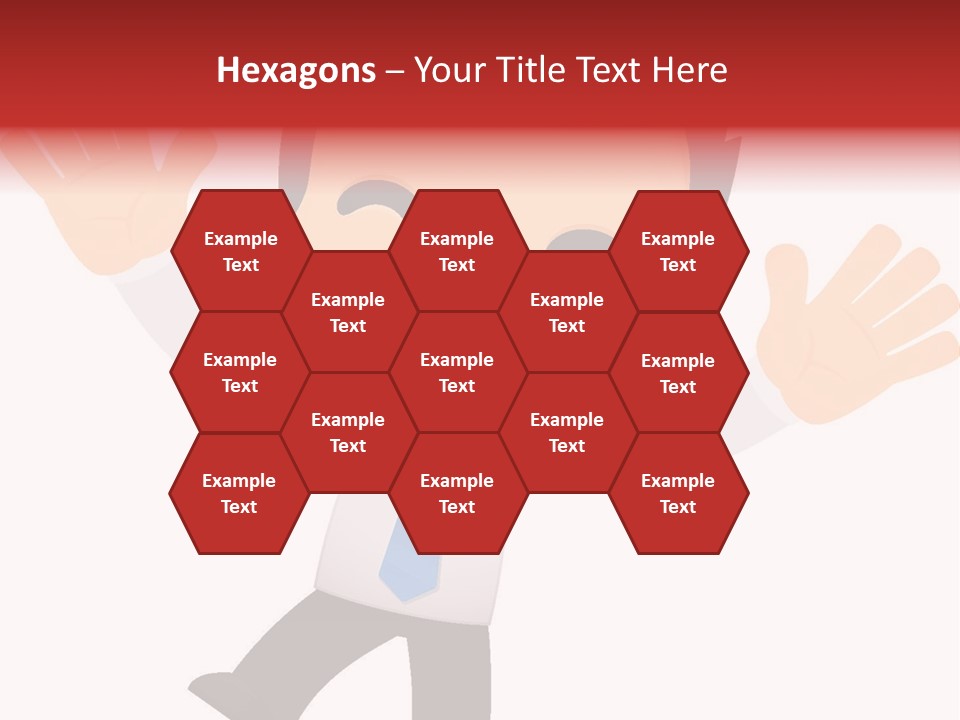 Cheerful Worker Comedy PowerPoint Template