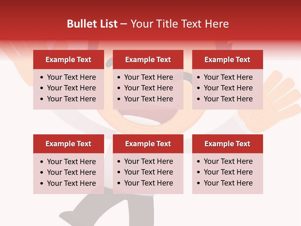 Cheerful Worker Comedy PowerPoint Template