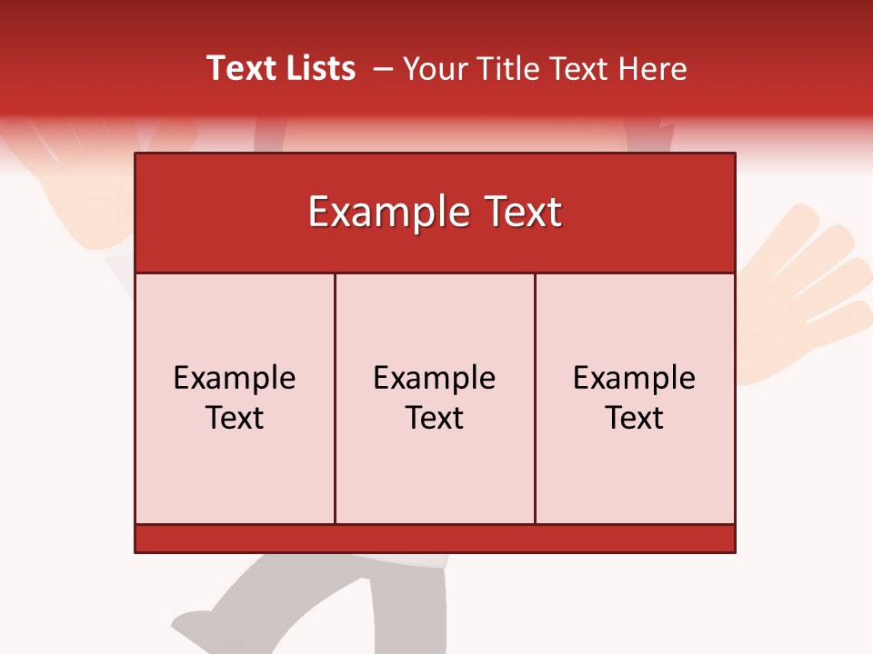 Cheerful Worker Comedy PowerPoint Template