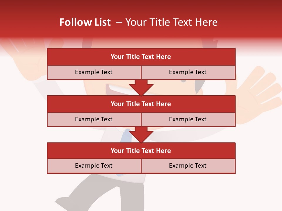 Cheerful Worker Comedy PowerPoint Template