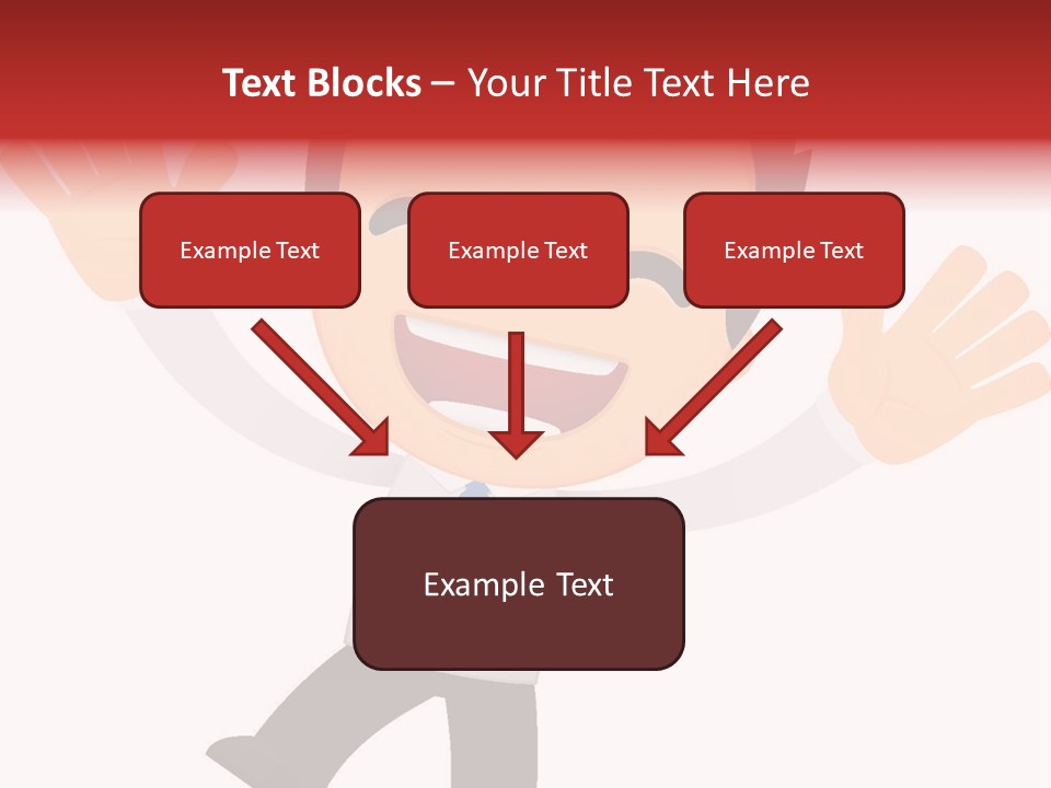 Cheerful Worker Comedy PowerPoint Template