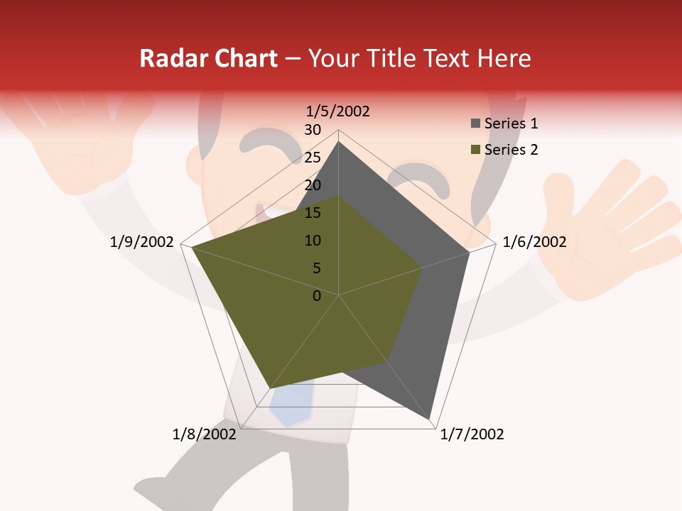 Cheerful Worker Comedy PowerPoint Template