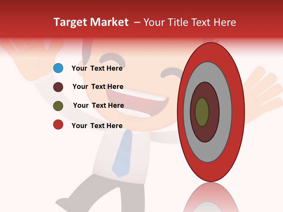 Cheerful Worker Comedy PowerPoint Template