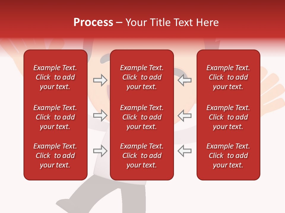 Cheerful Worker Comedy PowerPoint Template