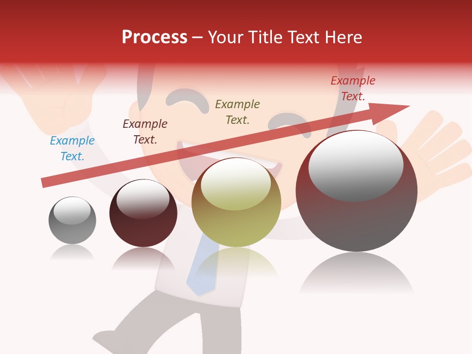 Cheerful Worker Comedy PowerPoint Template