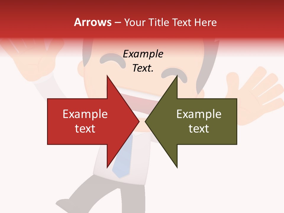 Cheerful Worker Comedy PowerPoint Template