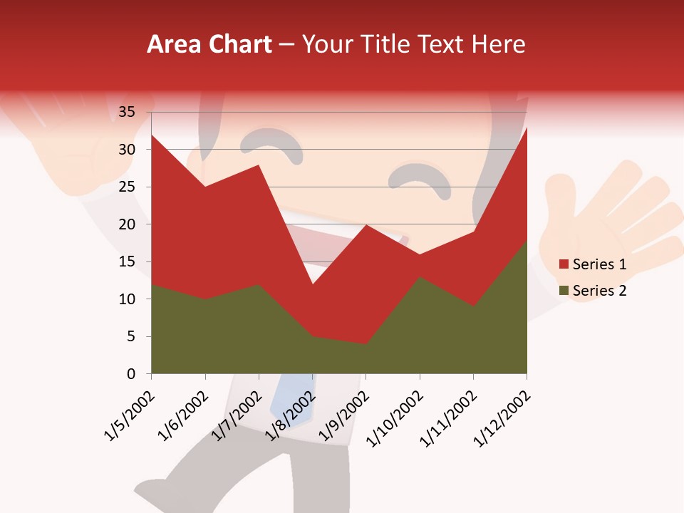 Cheerful Worker Comedy PowerPoint Template