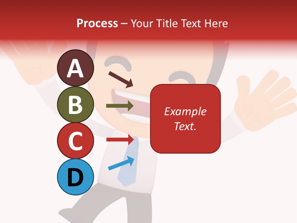 Cheerful Worker Comedy PowerPoint Template