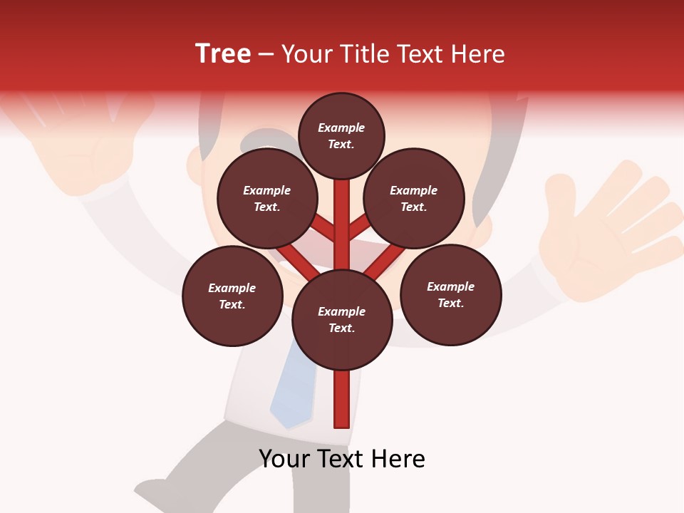 Cheerful Worker Comedy PowerPoint Template