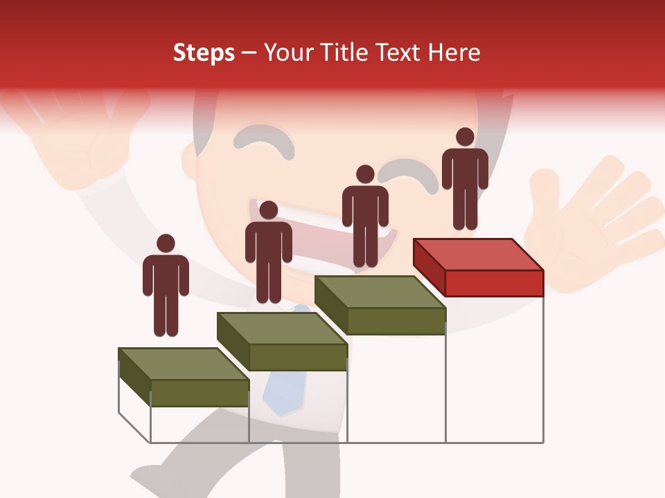 Cheerful Worker Comedy PowerPoint Template