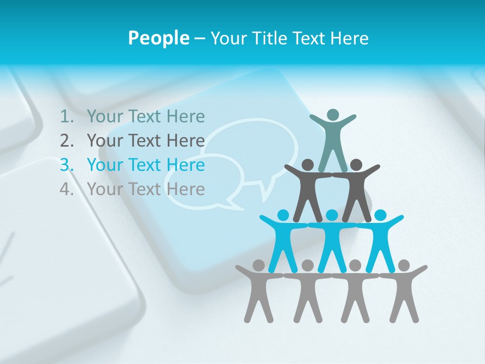 Networking Communicate Site PowerPoint Template