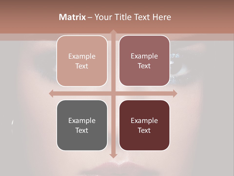 Grooming Sensual Hairstyle PowerPoint Template