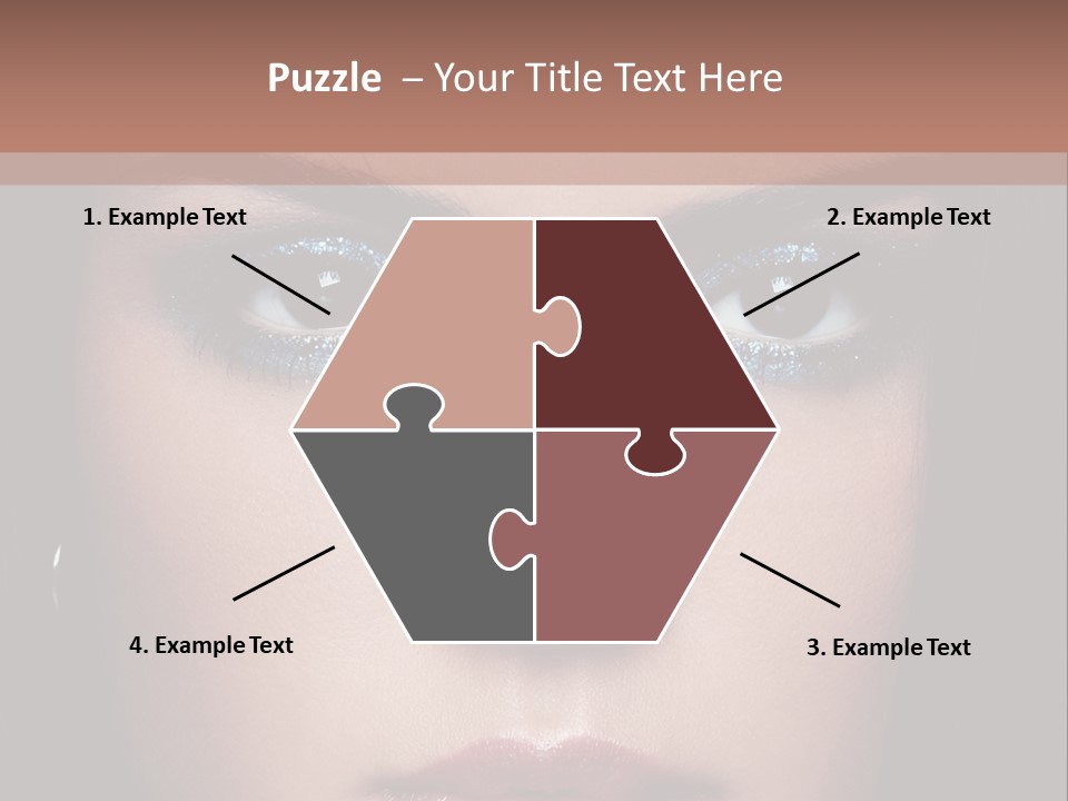 Grooming Sensual Hairstyle PowerPoint Template